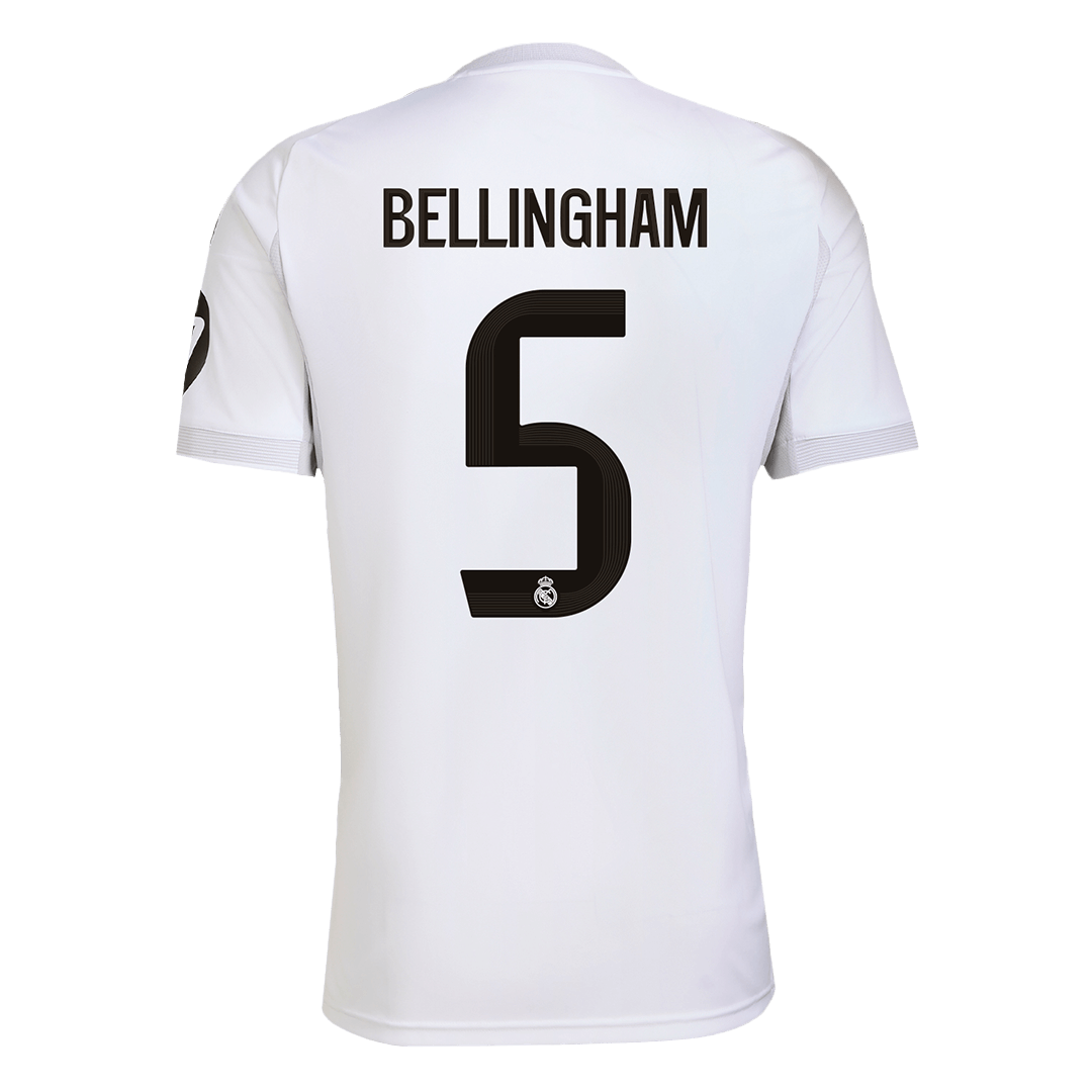 BELLINGHAM #5 Real Madrid Tröja 2025/26 Hemma Premium Vit-9