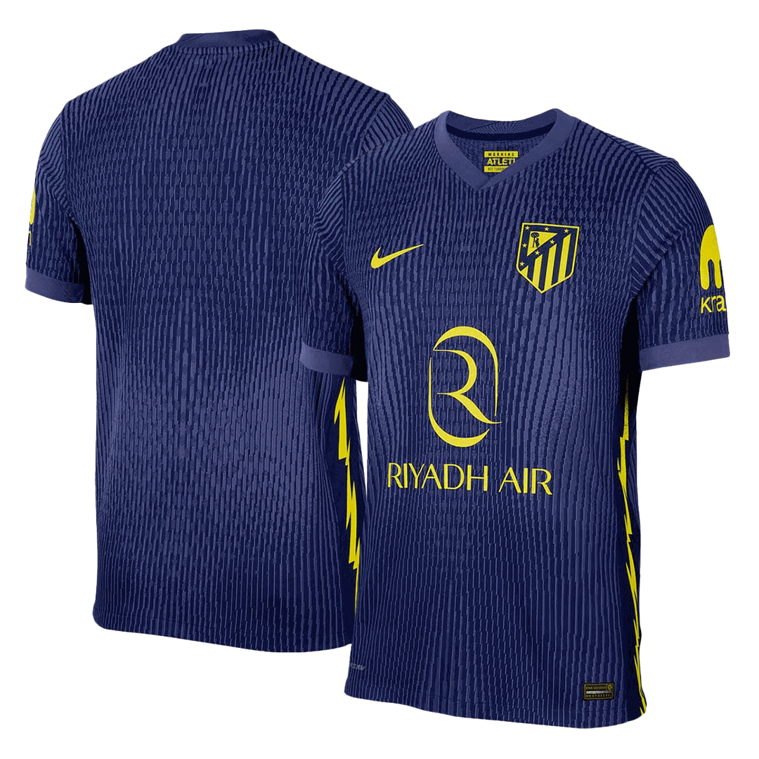 Atletico Madrid Tröja 2025/26 Borta Autentisk Mörkblå-12