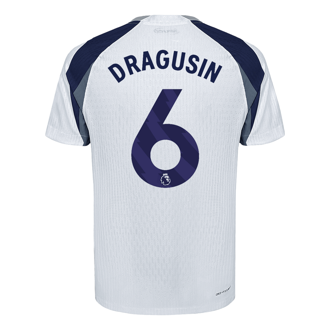 Tottenham Hotspur Tröja DRAGUSIN #6 2025/26 Hemma Vit-9