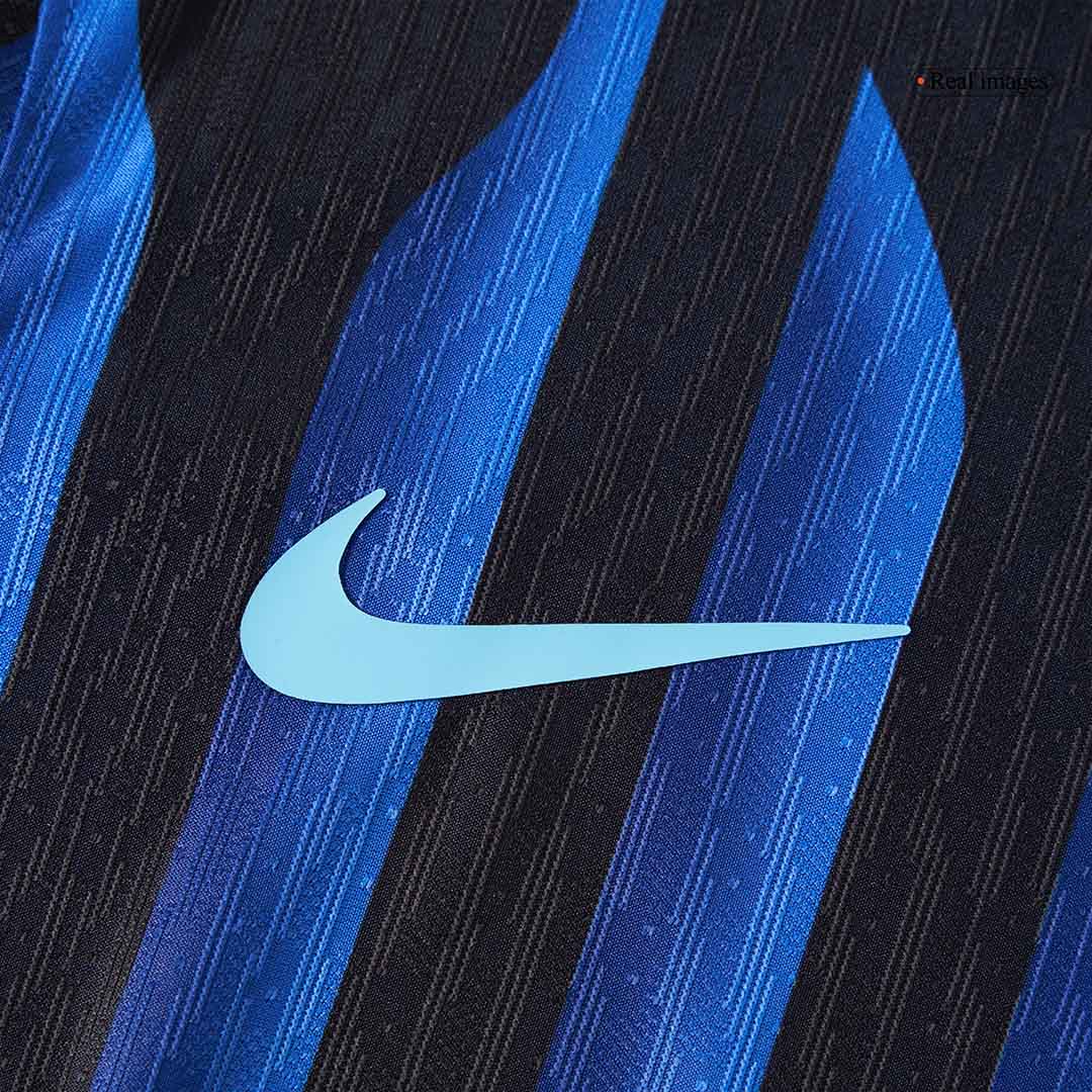 Inter Milan Tröja 2025/26 Hemma Autentisk Blå och svart