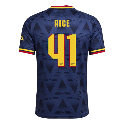 Arsenal Tröja RICE #41 2026/27 Borta Autentisk Mörkblå - UCL-3