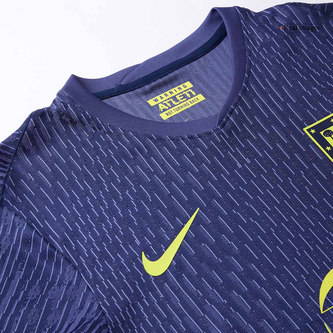 Atletico Madrid Tröja 2025/26 Borta Autentisk Mörkblå-9