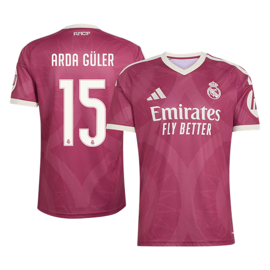 Real Madrid Tröja ARDA GÜLER #15 2026/27 Third Röd