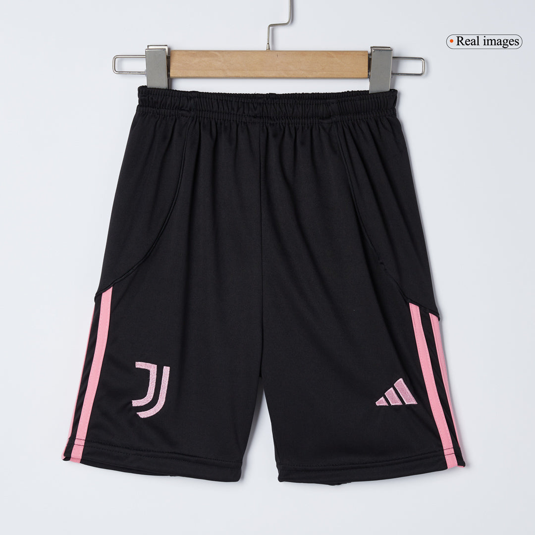 Juventus Tröja 2025/26 Hemmaställ Svart & Vitt Barn-11