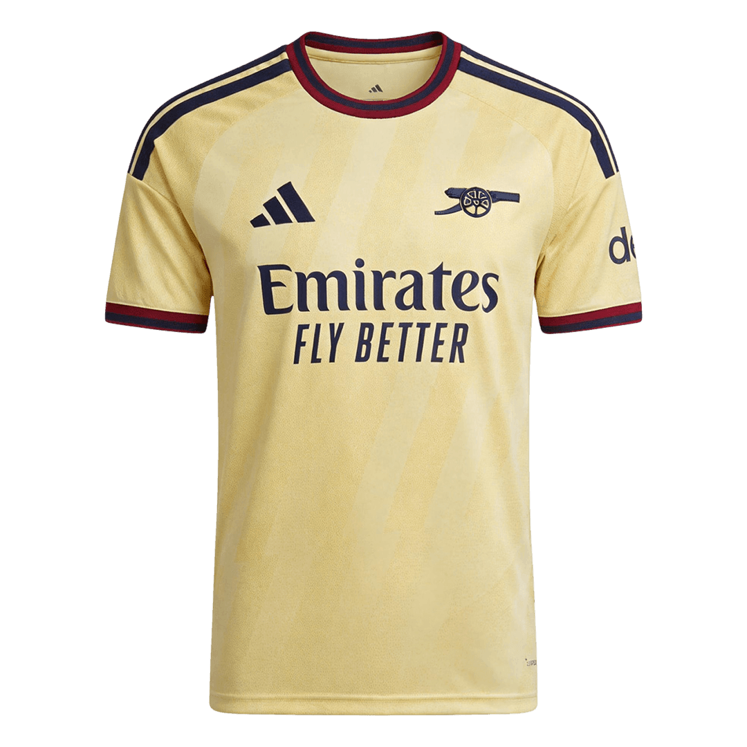 Arsenal Tröja ØDEGAARD #8 2026/27 Tredje Autentisk Gul - UCL-2