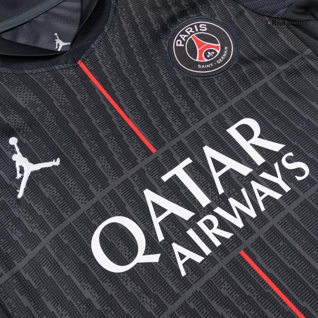 PSG Tröja 2025/26 Fourth Away Svart Barn