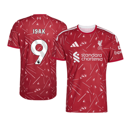 Liverpool Tröja ISAK #9 2026/27 Hemma Autentisk Röd