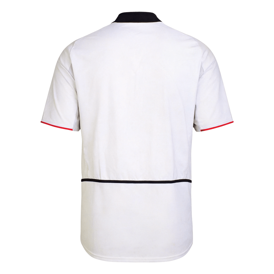 Manchester United Bortatröja 2002/03 Retro Tröja
 Vit