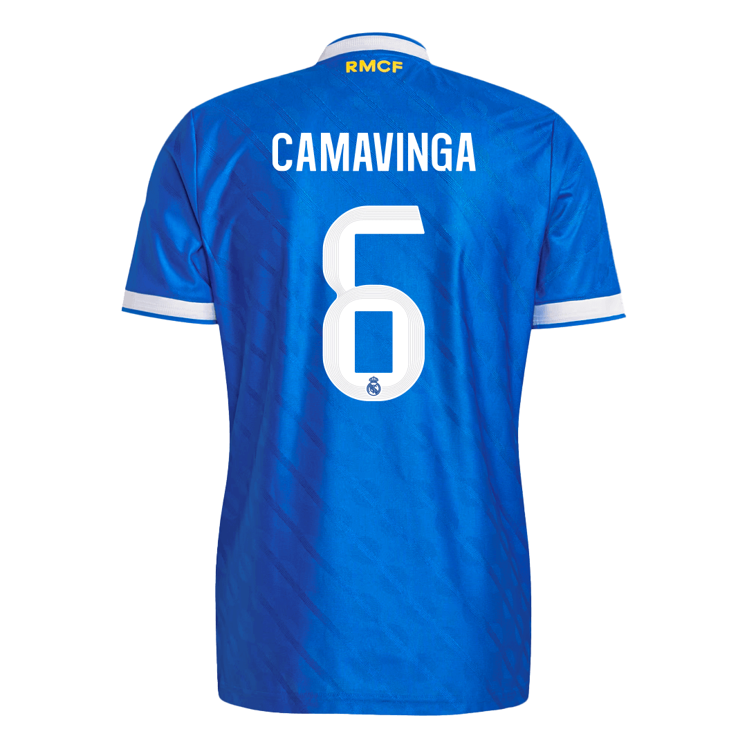 Real Madrid Tröja CAMAVINGA #6 2025/26 Tredje Blå