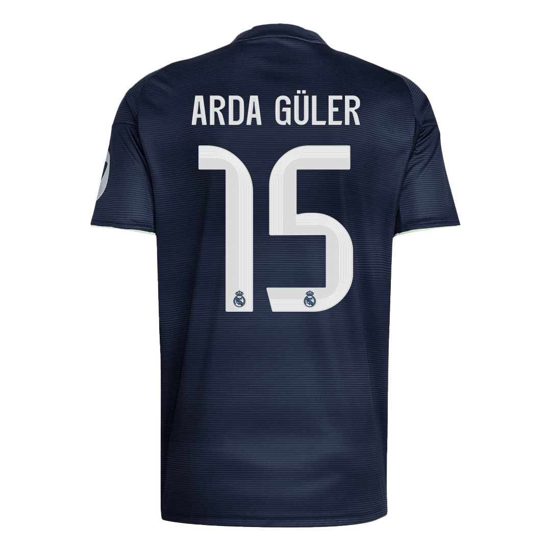 ARDA GÜLER #15 Real Madrid Tröja 2025/26 Borta Premium Mörkblå-12