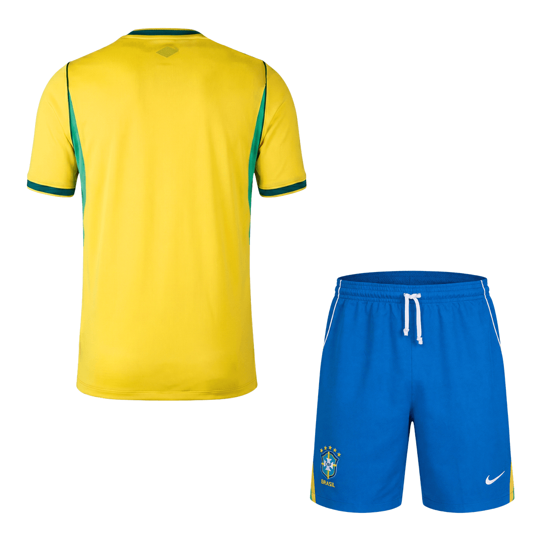 Brasilien Tröja Hemmaställ 2026 Gul-8