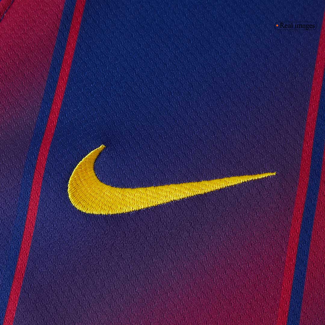 ROONY #19 Barcelona Tröja 2025/26 Hemma Premium Röd & Blå-7