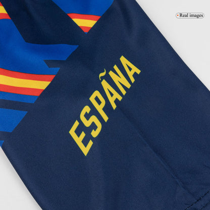 Spanien Tröja 2026 Före match Mörkblå-4