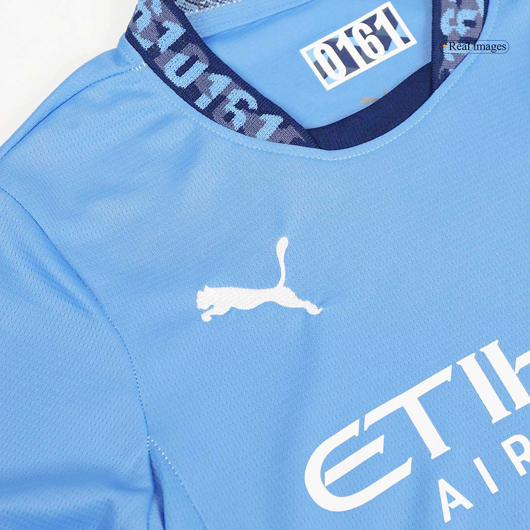Manchester City Tröja 2024/25 Hemma Blå Barn-11