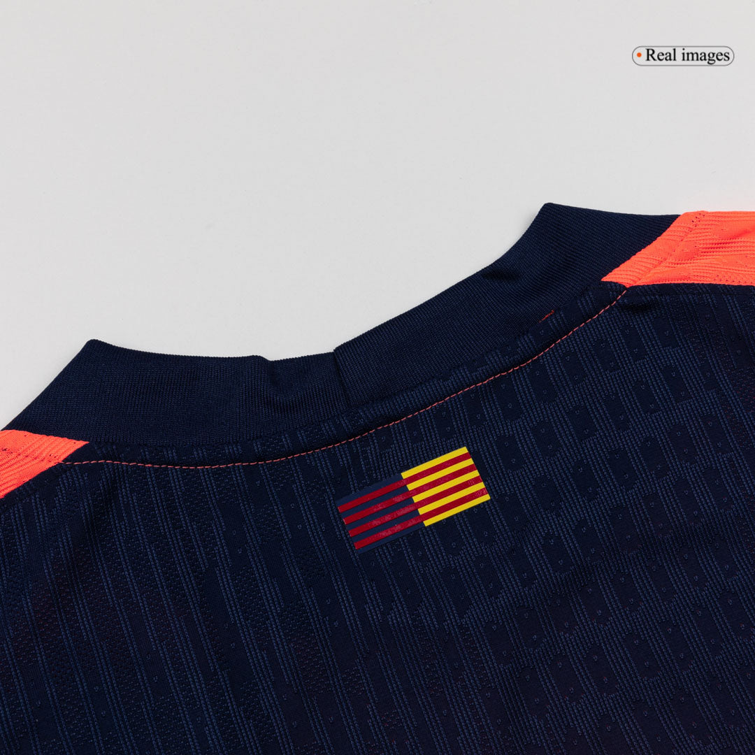Barcelona Tröja LAMINE YAMAL #10 2025/26 Tredje Orange - UCL-3