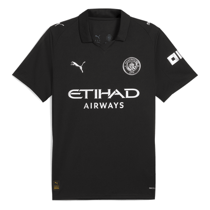 Manchester City Tröja RODRIGO #16 2025/26 Borta Svart-9