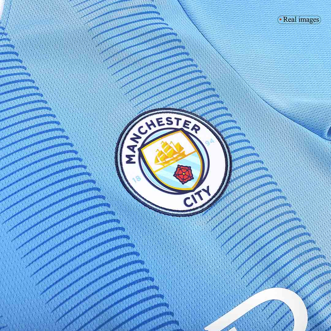 Manchester City Tröja DE BRUYNE #17 2023/24 Hemma Blå-9