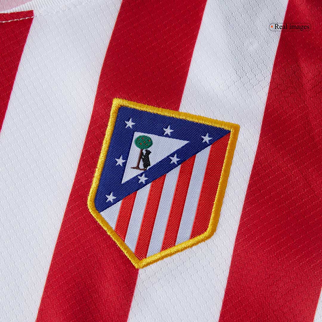 Atletico Madrid Tröja 2025/26 Hemma Röd & Vit Barn
