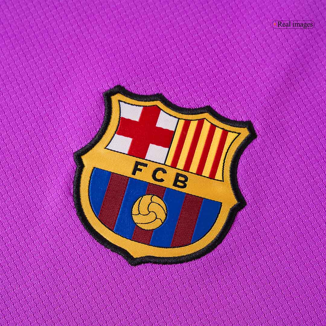 Barcelona Tröja 2025/26 Före match Lila