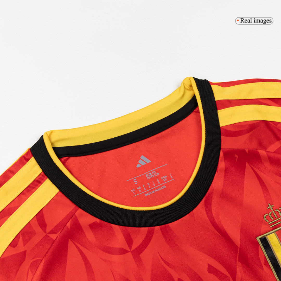 Belgien Tröja Hemmaställ 2026 Röd-11