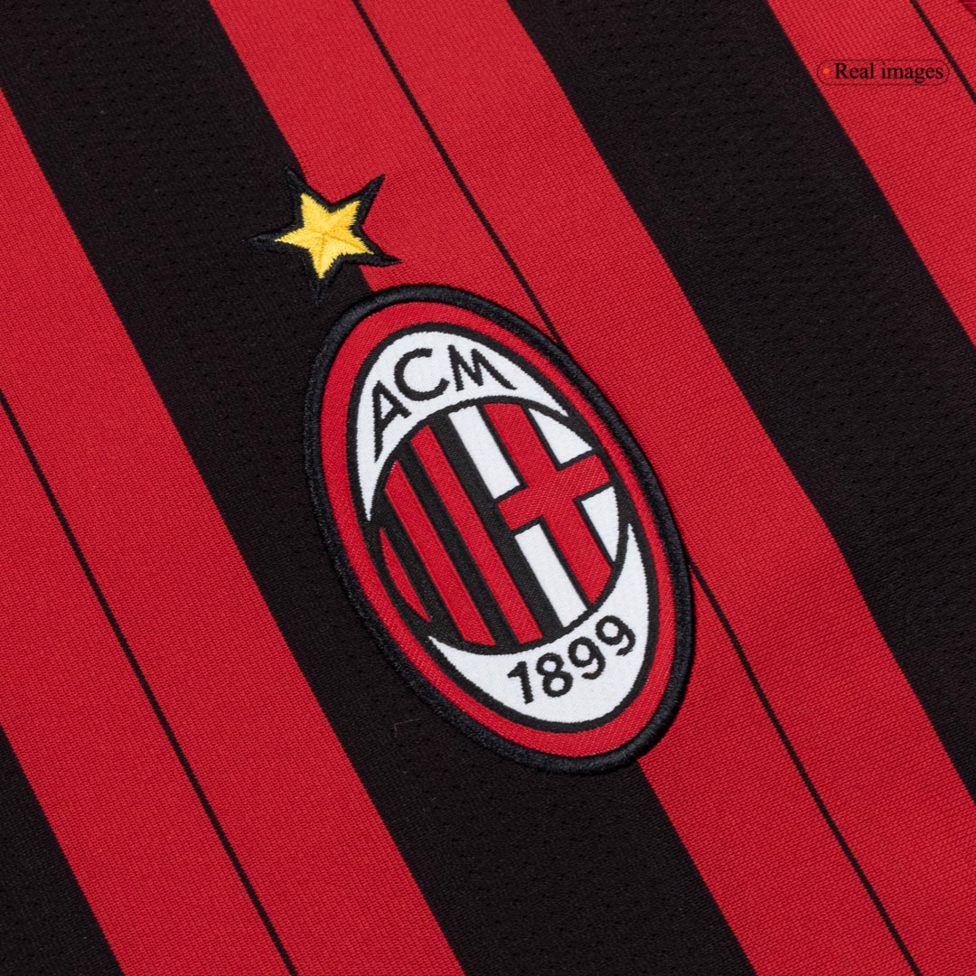 AC Milan Hemmatröja 2013/14 Retro Tröja
 Röd & Svart-6