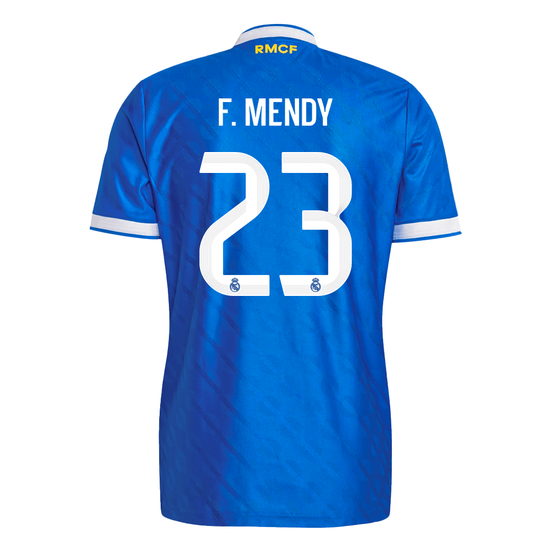 Real Madrid Tröja F. MENDY #23 2025/26 Tredje Blå-10