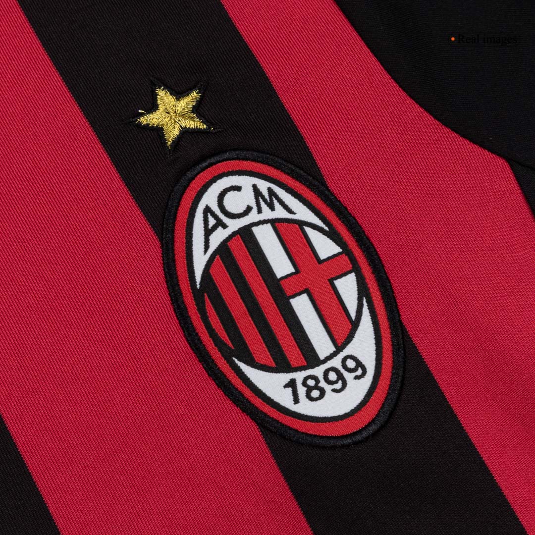 AC Milan Hemmatröja 2009/10 Retro Tröja
 Röd & Svart