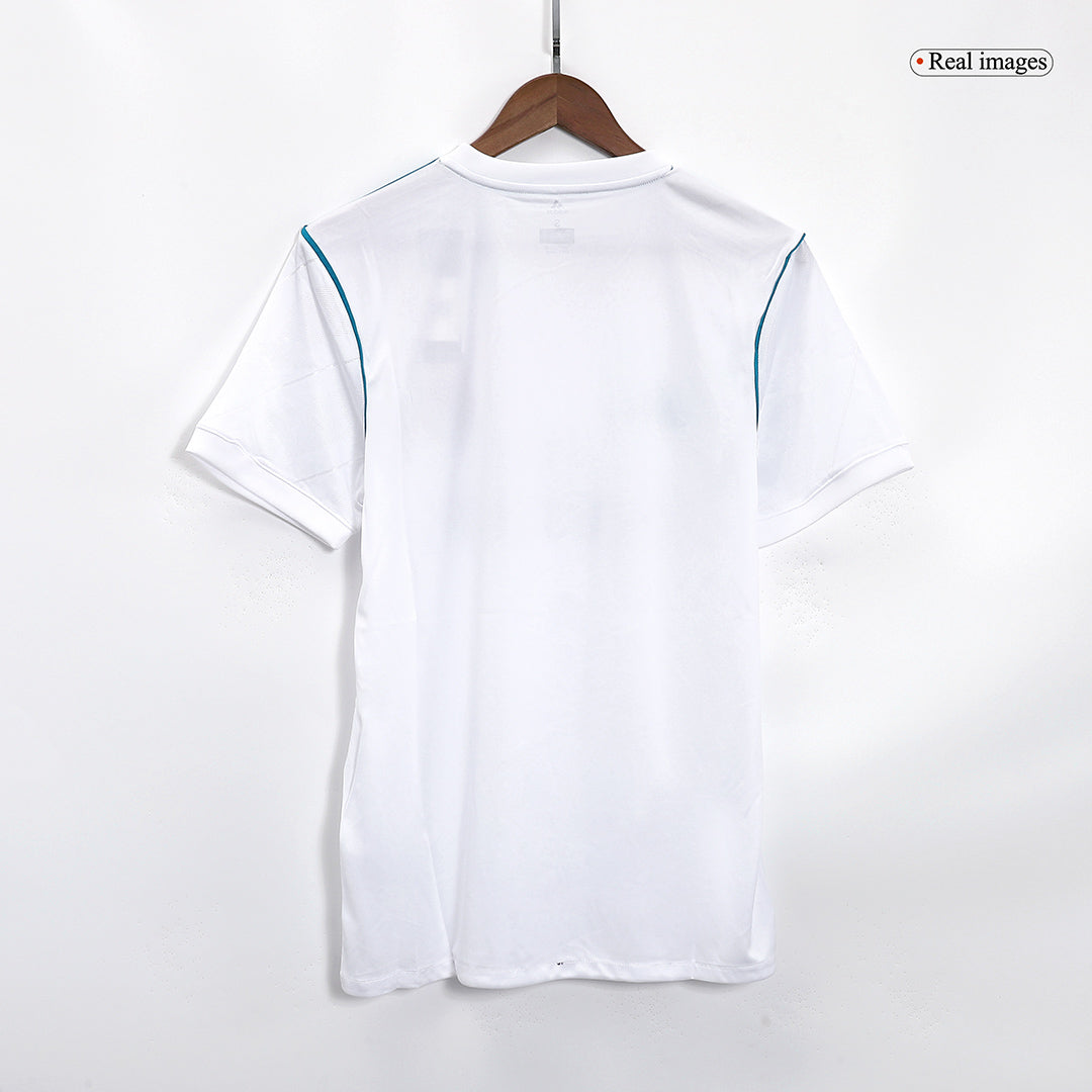 MODRIĆ #10 Real Madrid Hemmatröja 2017/18 Retro Tröja
 Vit