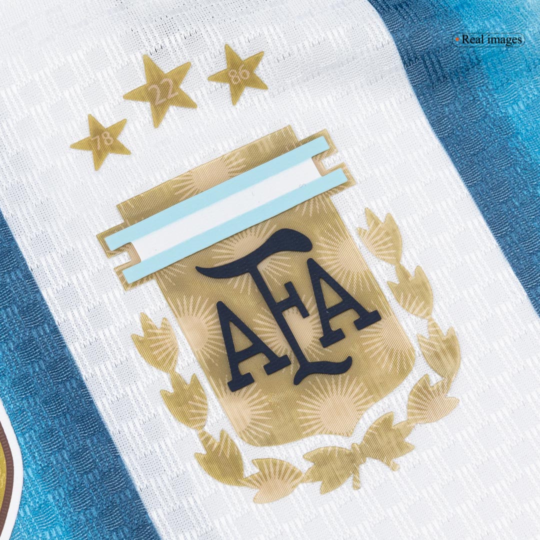 Argentina Tröja 2026 Hemma Långärmad Blå & Vit