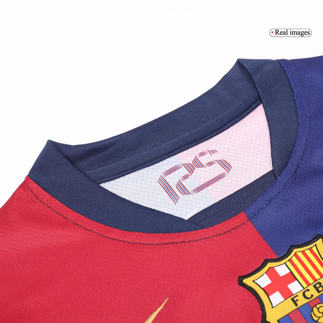Barcelona Tröja 2024/25 Hemma Röd & Blå Barn