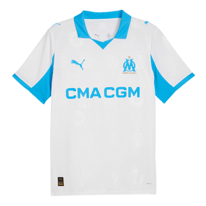 Marseille Tröja RABIOT #25 2025/26 Hemma Vit-13