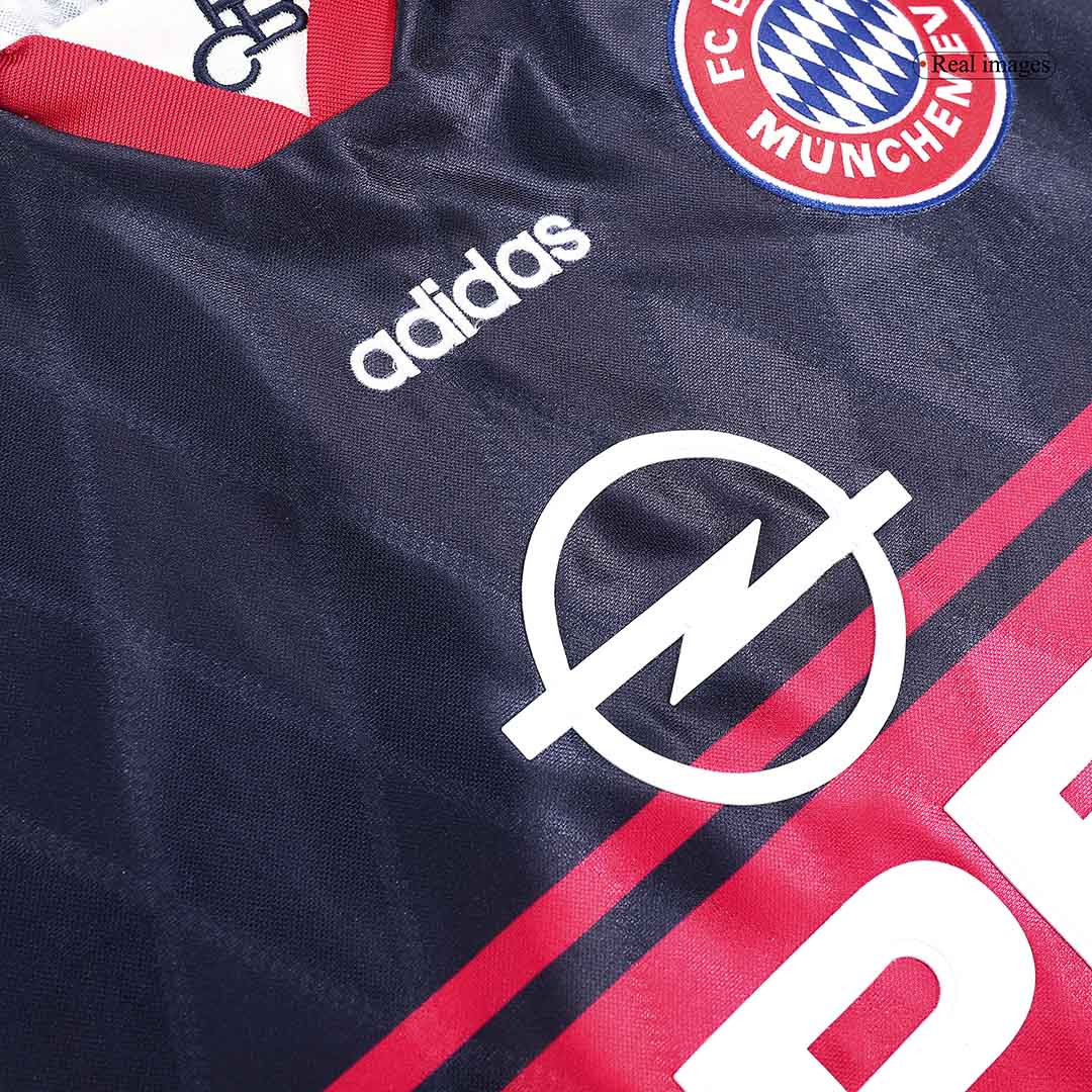 Bayern Munich Hemmatröja 1997/99 Retro Tröja
 Black&Red-7