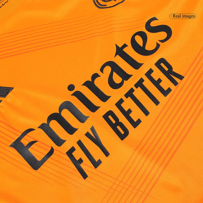 Real Madrid Tröja 2024/25 Borta Långärmad Orange-4