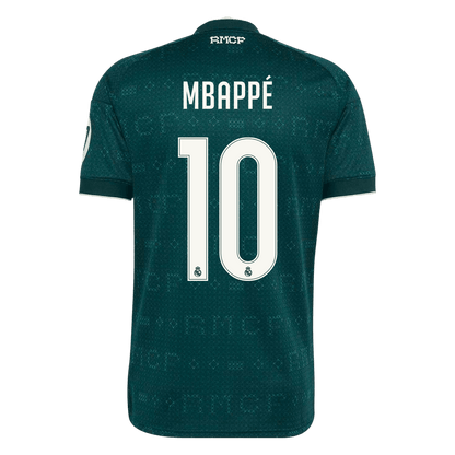 Real Madrid Tröja MBAPPÉ #10 2026/27 Borta Grön-3