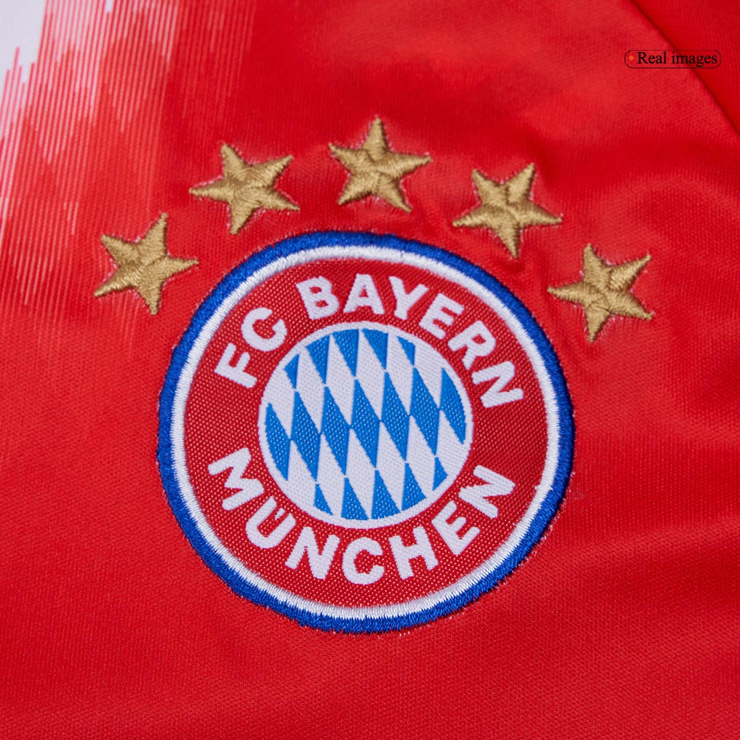 Bayern Munich Tröja 2025/26 Hemma Röd Barn-10