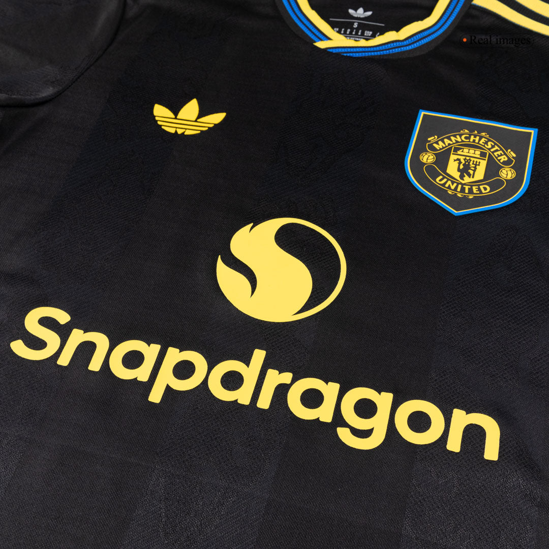 Manchester United Tröja MOUNT #7 2025/26 Tredje Svart