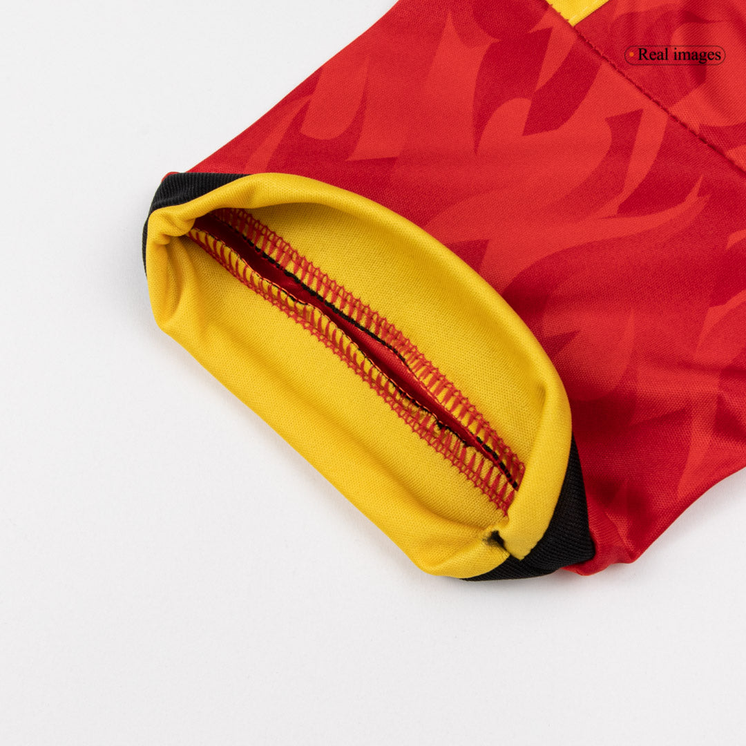 Belgien Tröja 2026 Hemma Röd Barn