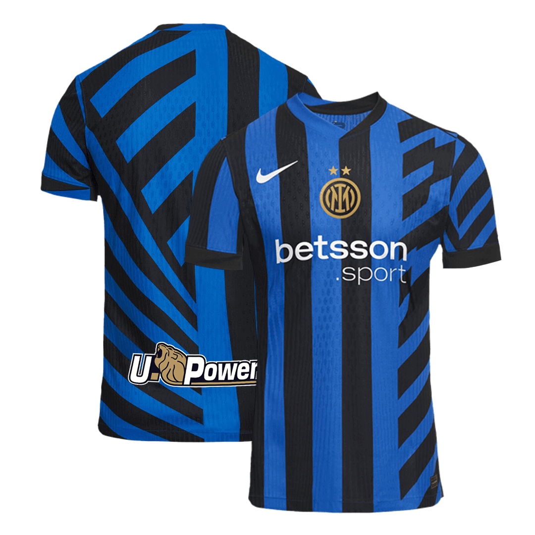 Inter Milan Tröja 2024/25 Hemma Autentisk Blå och svart-13