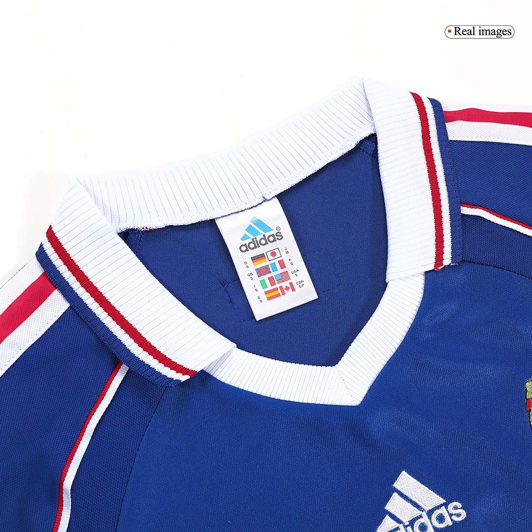 Frankrike Hemmatröja 1998 Retro Tröja
 Blå
