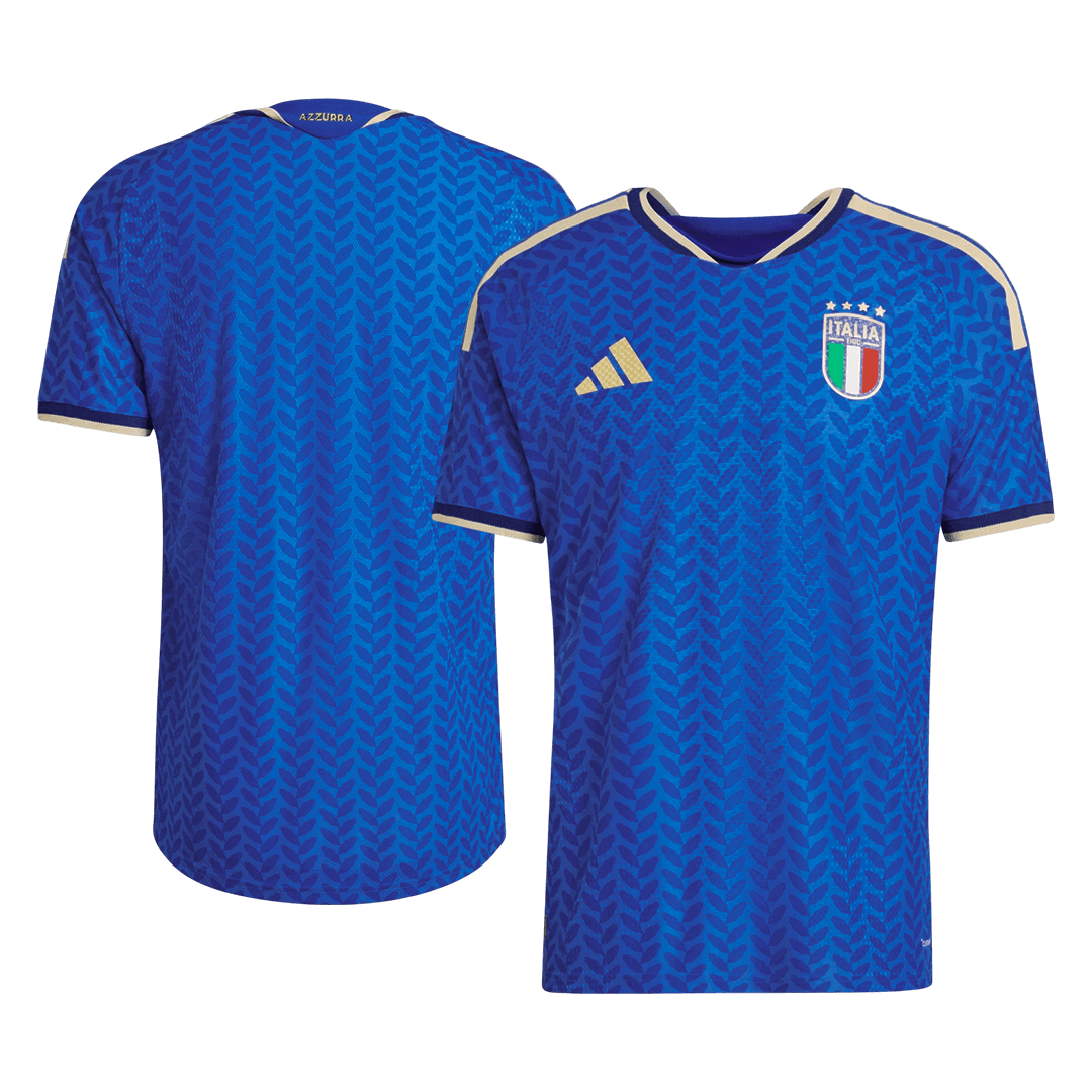 Italien Tröja 2026 Hemma Autentisk Blå-9
