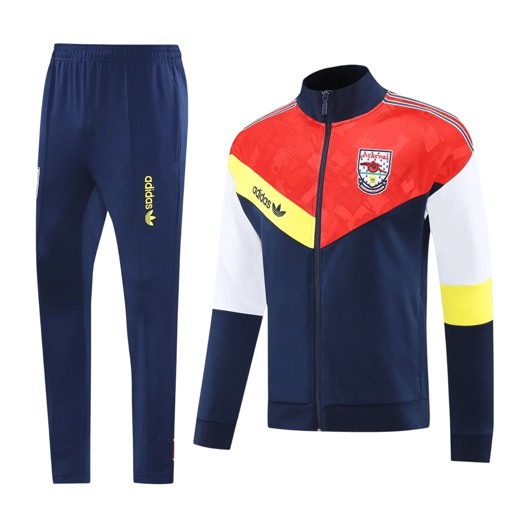 Arsenal Träningsset (Jacka+Byxor) 2025/26 Marinblå & Röd-20