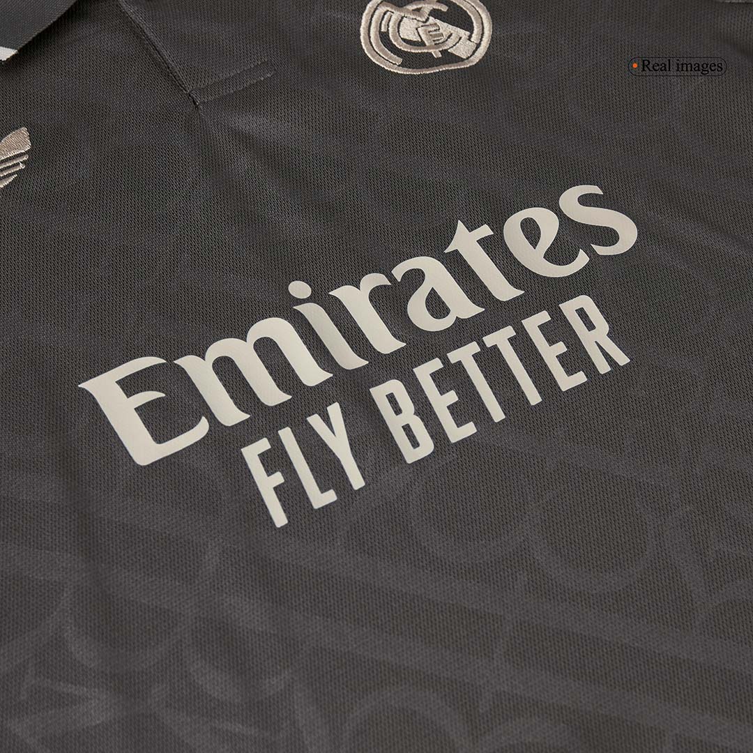 Real Madrid Tröja 2024/25 Tredje Grå Barn-9
