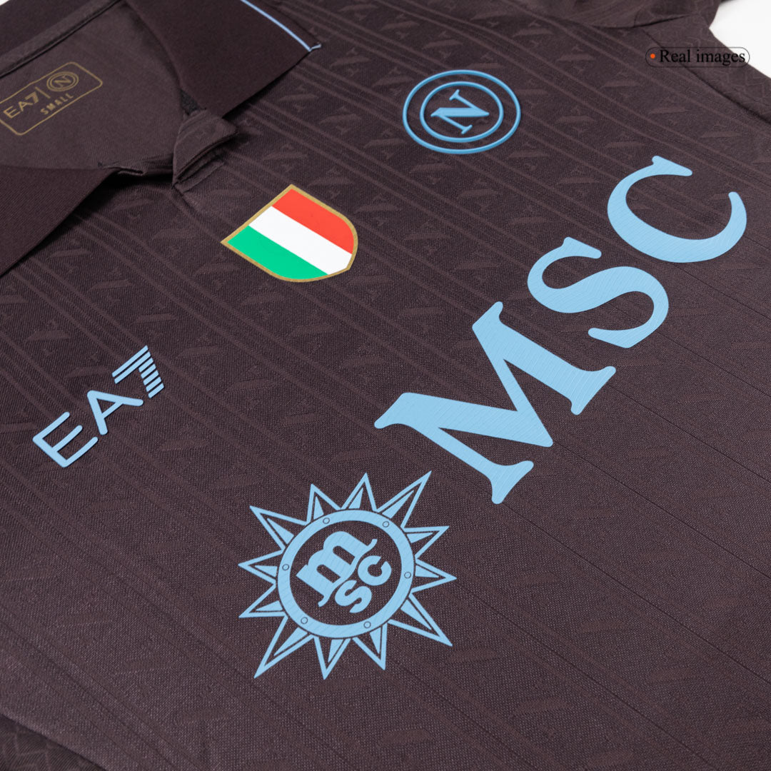 Napoli Tröja 2025/26 Tredje Svart