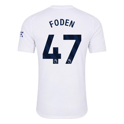 Manchester City Tröja FODEN #47 2026/27 Third Vit-3