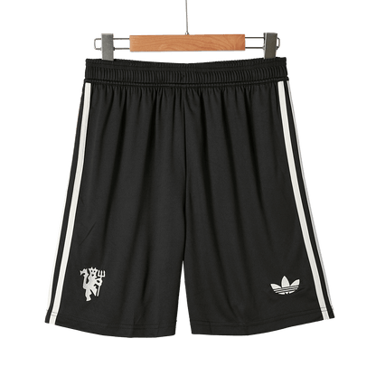 Manchester United Shorts 2024/25 Tredje Grå-8