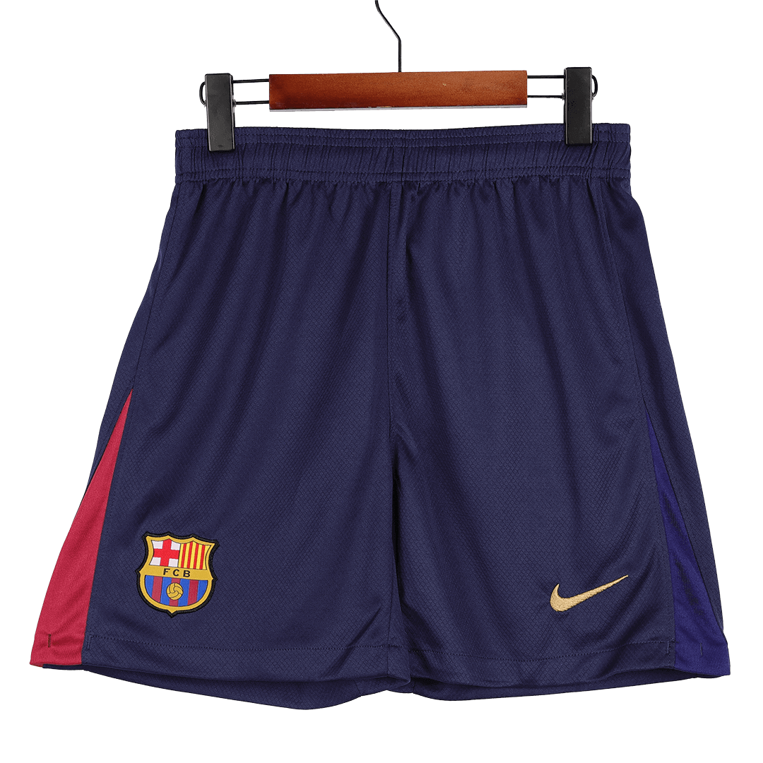 Barcelona Shorts 2024/25 Hemma Mörkblå-7