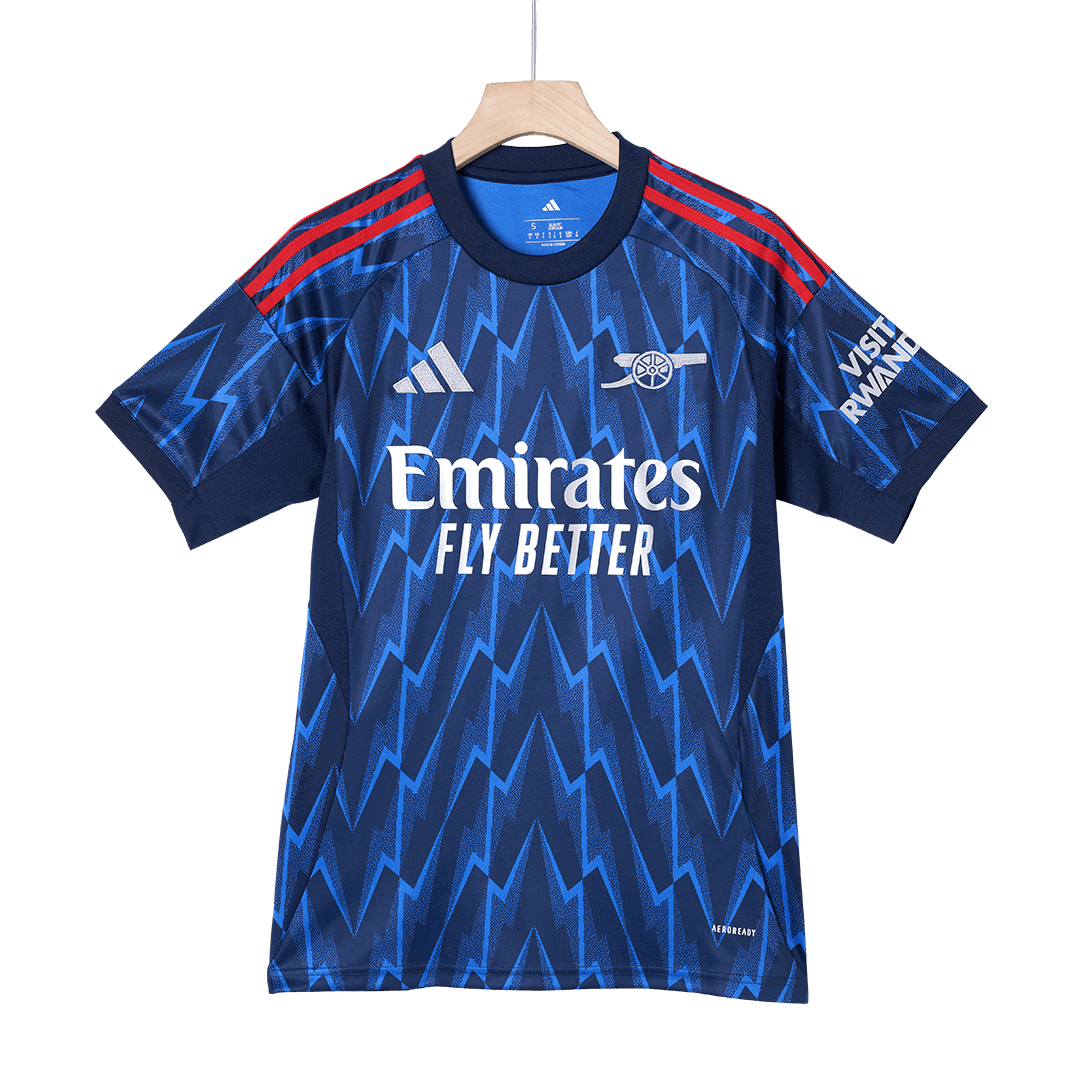 Arsenal Tröja GYÖKERES #14 2025/26 Borta Blå-10