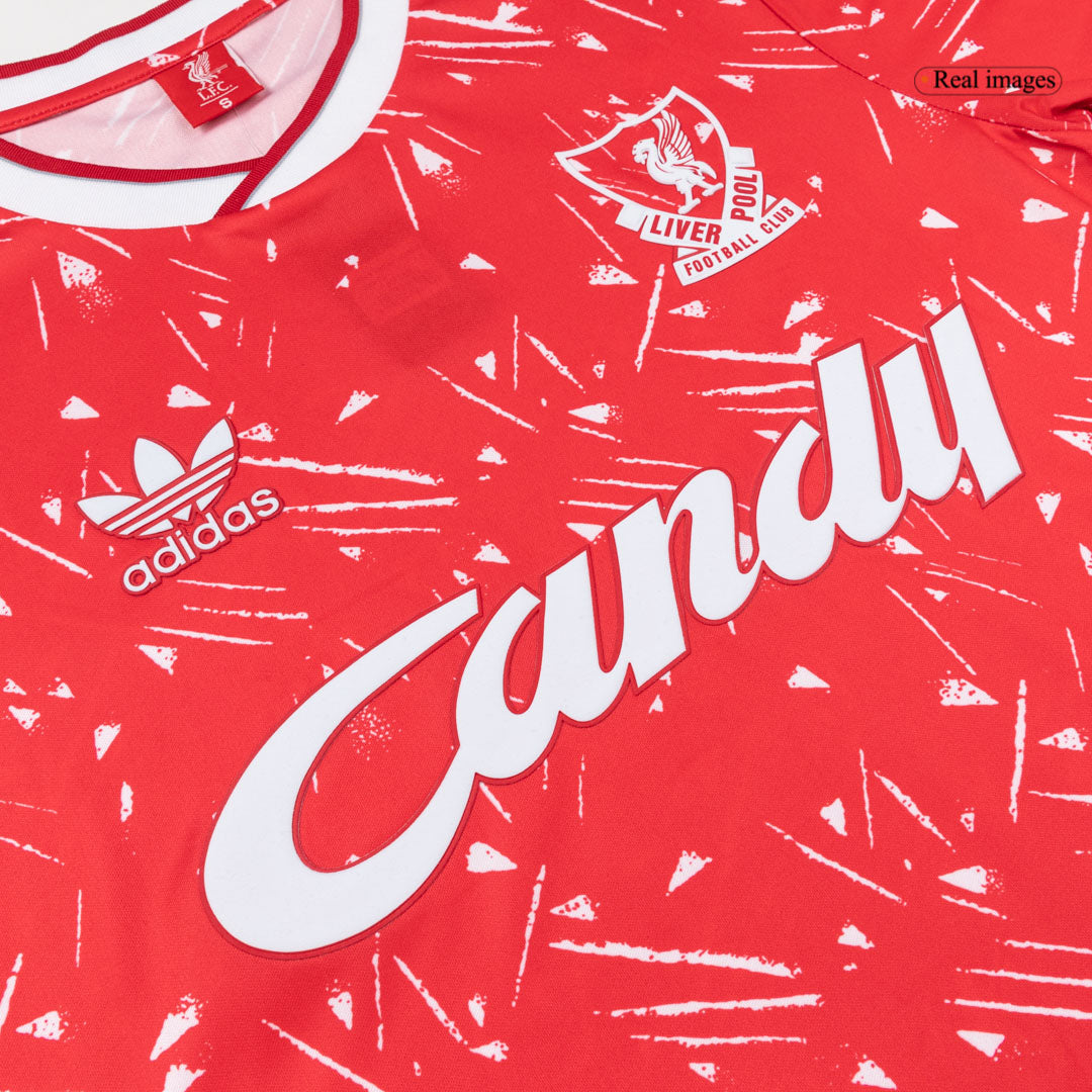 Liverpool Hemmatröja 1989/91 Retro Tröja
 Röd