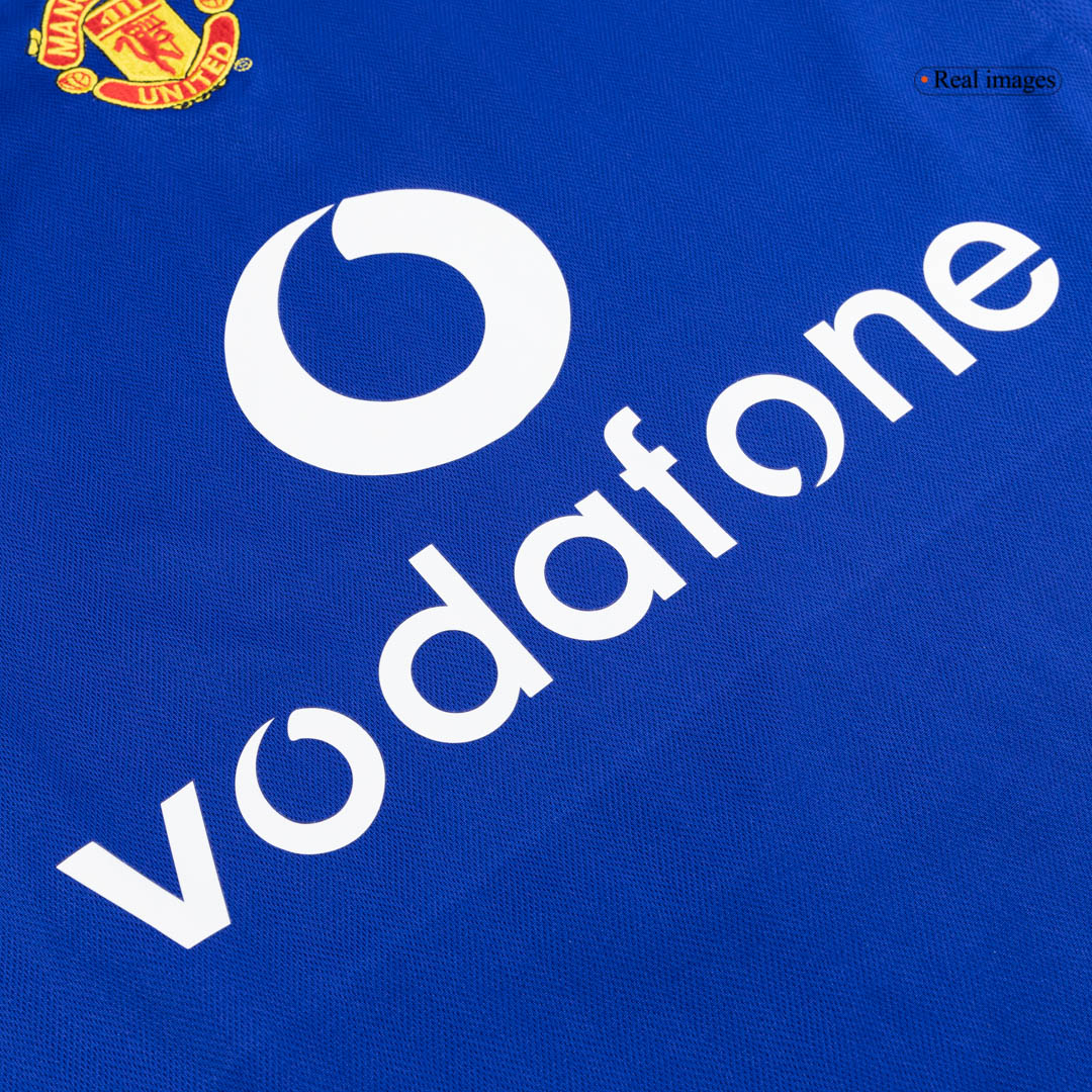 Manchester United Bortatröja 2005/06 Retro Tröja
 Blå-3