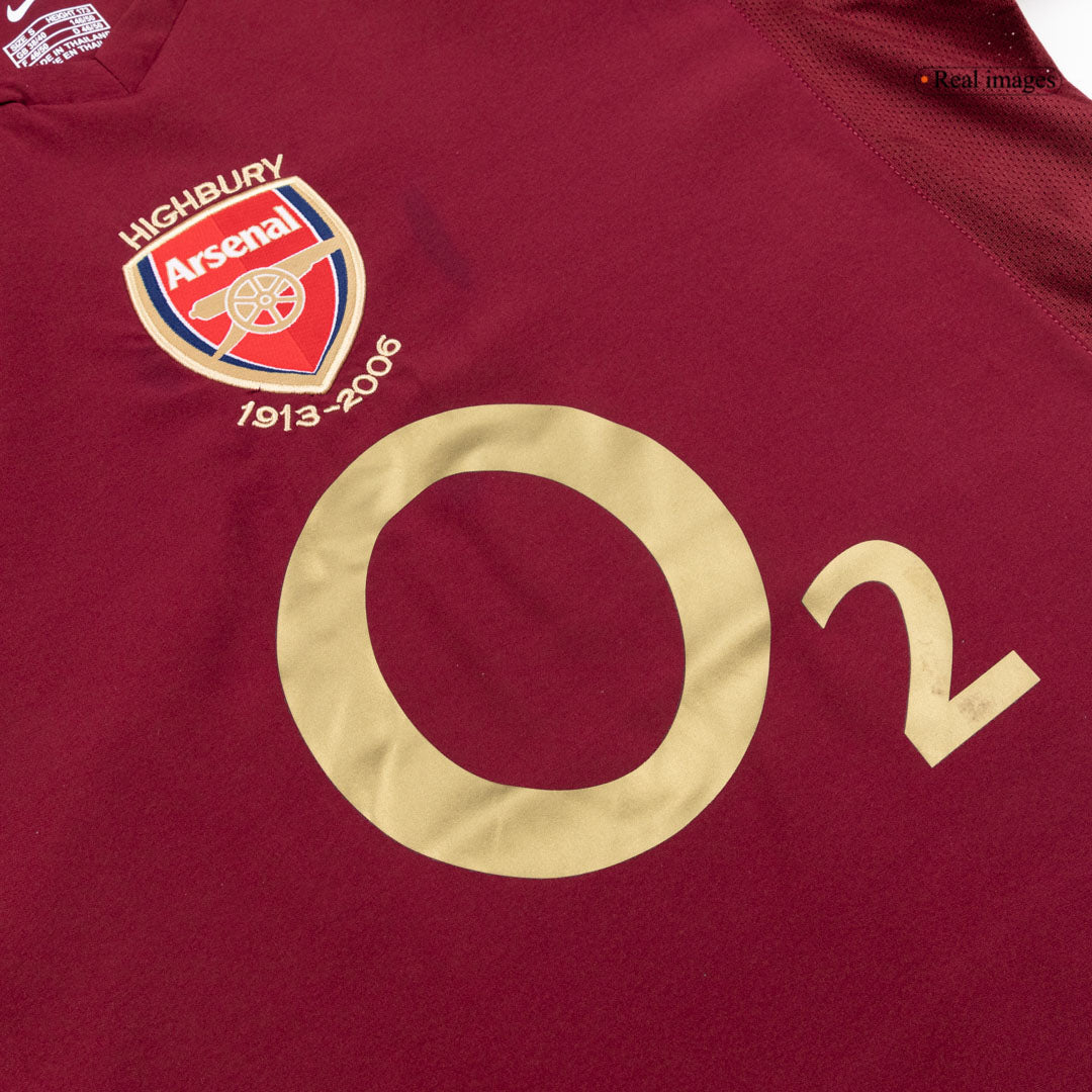 Arsenal Hemmatröja 2005/06 Retro Tröja
 Röd-4